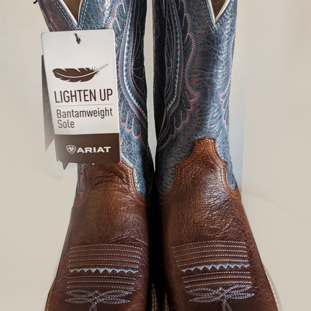 ARIAT Womens   Blue/Brown  Cowgirl Boots 7,5M